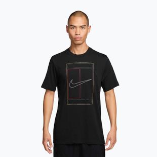 Herren-T-Shirt Nike Court Heritage black