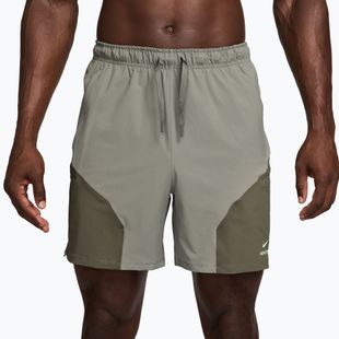 Herren-Shorts Nike Pro Training Dri-Fit 6" light army/medium olive/light liquid lime