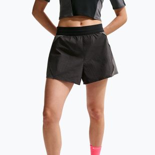 Damen-Shorts Nike Swift UV Repel High-Waisted black/iron grey