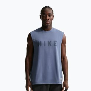 Trainings-T-Shirt Herren Nike Athletic Club Dri-Fit diffused blue/diffused blue