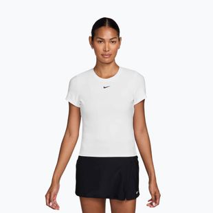 Damen-Tennis-T-Shirt Nike Victory Dri-Fit white/black