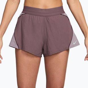 Damen-Shorts Nike Swift UV Repel High-Waisted Tattoo/Light Violet Ore