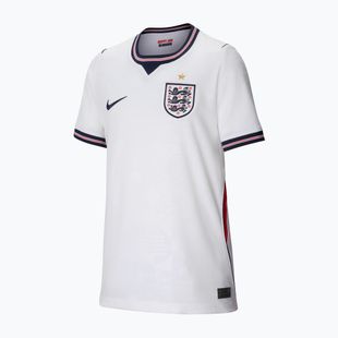 Kinder-Fußballtrikot Nike England 2026 Stadium Home white/speed red/obsidian/obsidian