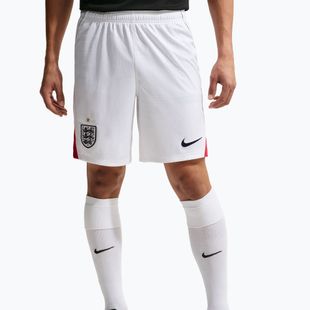 Herren-Fußballshorts Nike England 2026 Stadium Home Soccer Replica white/speed red/obsidian/obsidian
