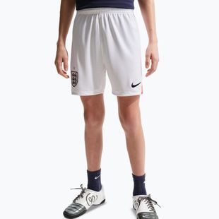 Kinder-Fußballshorts Nike England 2026 Stadium Home white/speed red/obsidian/obsidian