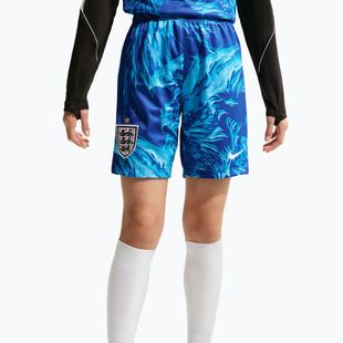 Kinder-Fußballshorts Nike England 2026/27 Stadium Goalkeeper astronomy blue/black/white