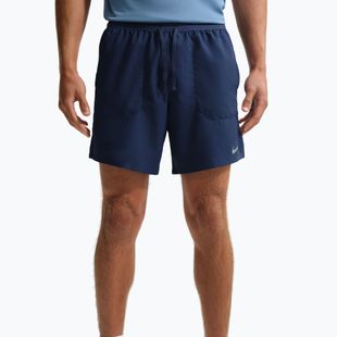 Laufshorts für Herren Nike Stride Dri-Fit Brief-Lined 7" midnight navy