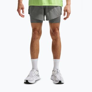 Herren-Laufshorts Nike Stride Dri-Fit Hybrid 5" smoke grey