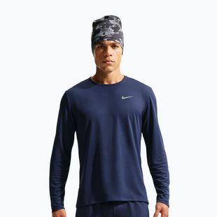 Herren-Langarm-Laufshirt Nike Miler Dri-Fit UV midnight navy