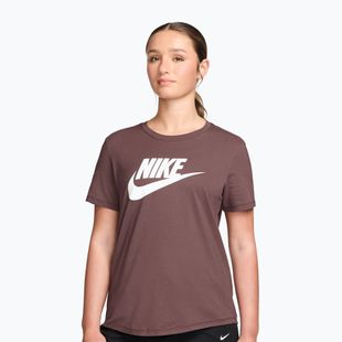 Damen T-Shirt Nike Sportswear Club Essentials Logo tattoo/white