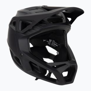 Fox Racing Proframe mattschwarzer Fahrradhelm