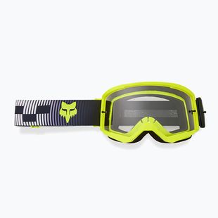 Fox Racing Main Collect grau/gelb/verspiegelt Fahrradbrille