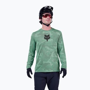 Fahrrad-Longsleeve Herren Fox Racing Ranger Tru Dri pine