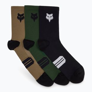 Socken Fox Racing 6 Ranger Prepack 3 pairs black/multi