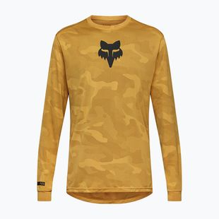 Fahrrad-Longsleeve Herren Fox Racing Ranger Tru Dri bronze