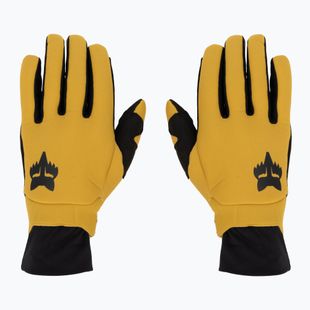 Herren-Fahrradhandschuhe Fox Racing Defend Thermo bronze