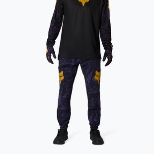 Fahrradhose Herren Fox Racing Ranger Image Print plum