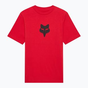 Kinder T-Shirt Fox Racing Fox Head Jr timber red