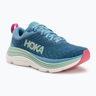 Damen Laufschuhe HOKA Gaviota 5 alpenblau/jadeit