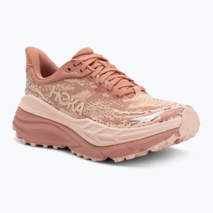 Damen Laufschuhe HOKA Stinson 7 blush/rose latte