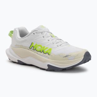 HOKA Torrent 4 Herren Laufschuhe weiß/neon night