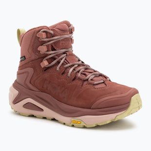 Damen-Trekking-Schuhe HOKA Kaha 3 GTX rouge/rose latte