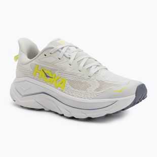 Damen-Laufschuhe HOKA Challenger 8 weiß/neon hoka citrus