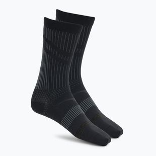 HOKA Trail Race Crew Socken schwarz