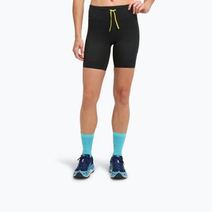 Damen Laufleggings HOKA Skybreeze Half schwarz