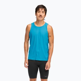 Herren Laufshirt HOKA Airolite Tank 2.0 hoka blue