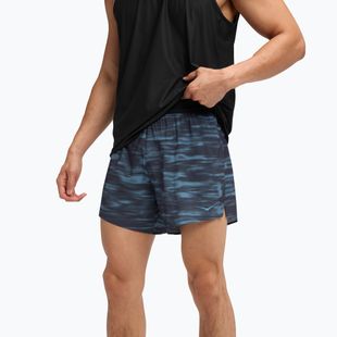 HOKA Glide 5" Herren Laufshorts blue blurr