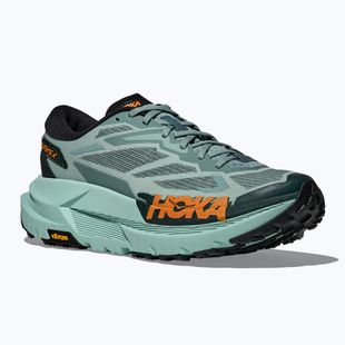 Herren Laufschuhe Hoka Mafate X sage/rosemary