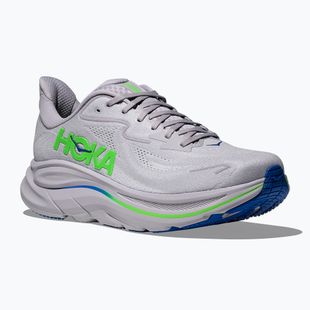 Herren Laufschuhe HOKA Clifton 10 ash grey/neon green