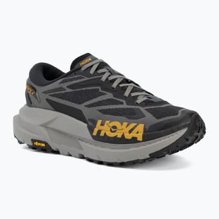 Herren Laufschuhe Hoka Mafate X black/cement