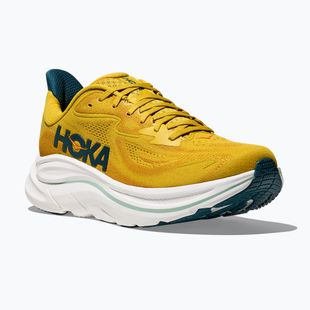 Herren-Laufschuhe HOKA Clifton 10 yellow gold/tidal wave