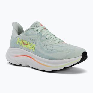 Damen-Laufschuhe HOKA Clifton 10 sea glass/neon flame