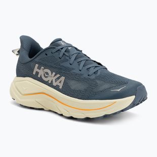 Herren Laufschuhe HOKA Challenger 8 Wide faded navy/pampas grass