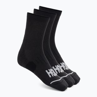 Socken HOKA Quarter Run Sock 3-Pack black/black/black