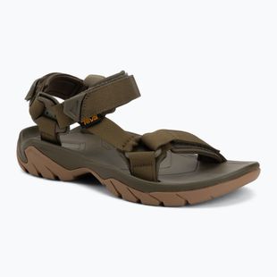 Herren-Sandalen Teva Terra Fi 5 Universal dark olive/honey brown