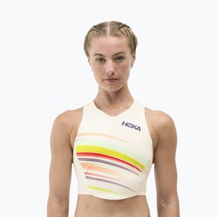 Trainingstop HOKA Race Day Crop alabaster flare