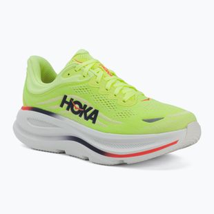 Herren-Laufschuhe HOKA Bondi 9 Wide neon yuzu/sunlight