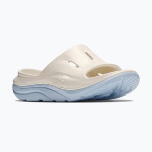 Badelatschen HOKA Ora Recovery Slide 3 alabaster/ambient blue