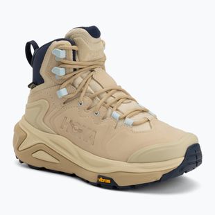 Damen-Trekkingschuhe HOKA Kaha 3 GTX barley flour/barley flour