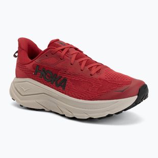 Herren-Laufschuhe HOKA Challenger 8 red agate/river rock grey