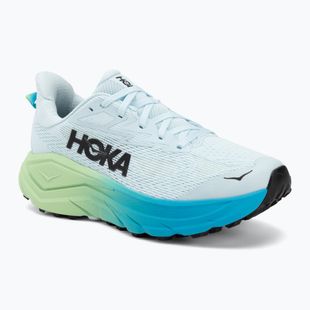 Laufschuhe für Damen HOKA Challenger 8 Wide glimmering blue/tart apple