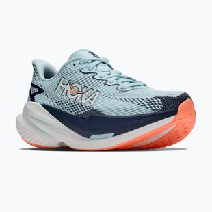 Laufschuhe für Damen HOKA Mach X 3 glimmering blue/varsity navy