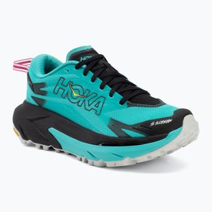 Laufschuhe für Damen HOKA Mafate 5 black/electric aqua