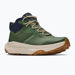 Herren-Trekkingstiefel HOKA Transport Hike GTX nettle leaf/alabaster
