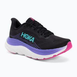 Laufschuhe für Damen Hoka Clifton 11 black/neon nebula