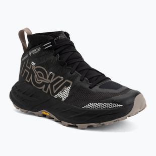 Herren-Trekking-Schuhe HOKA Speedgoat 7 Hike GTX schwarz/ebble grau